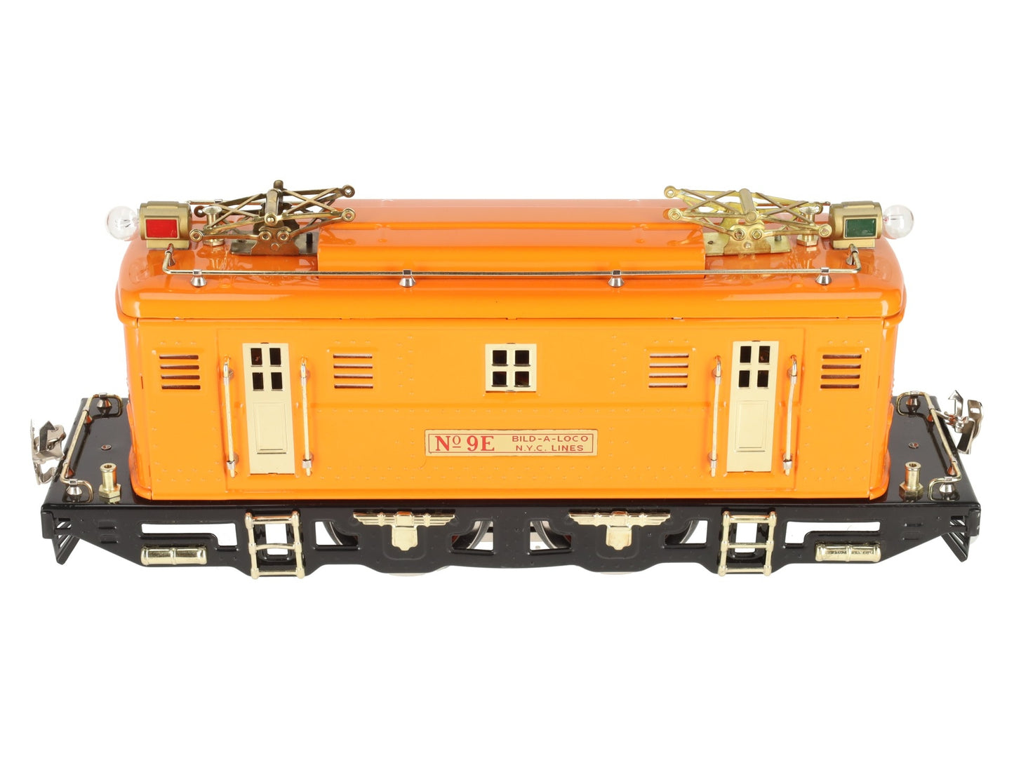 MTH 9E Standard Gauge Orange Electric Engine EX
