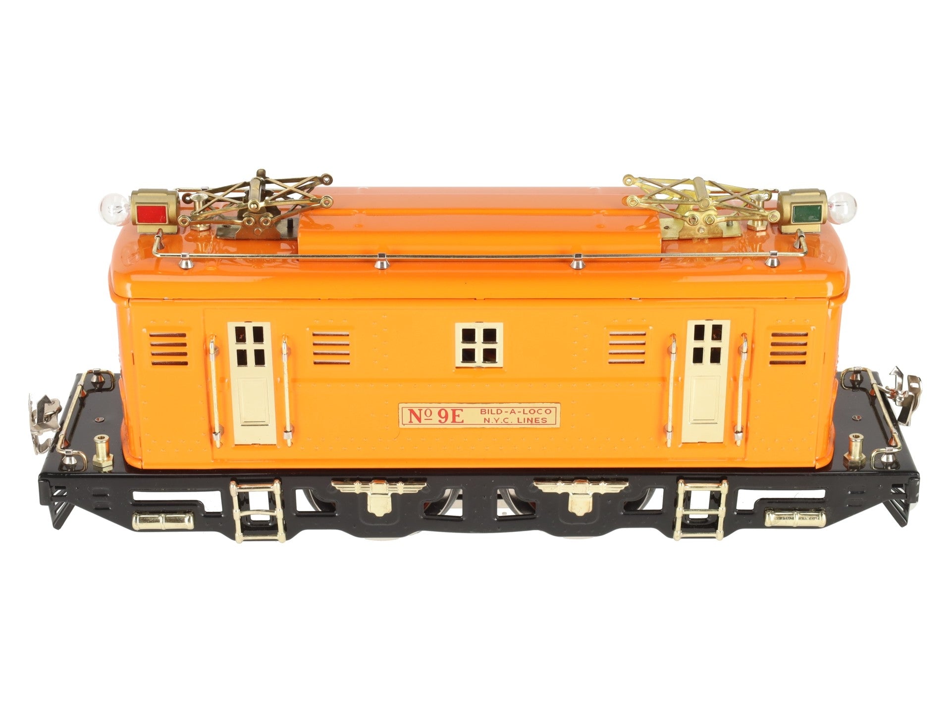MTH 9E Standard Gauge Orange Electric Engine EX