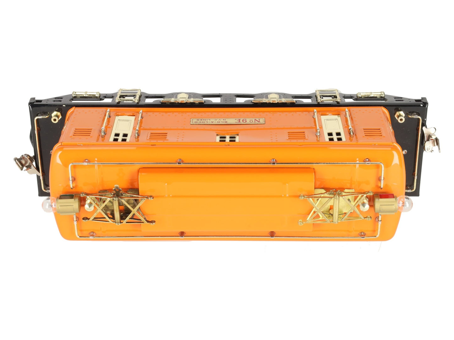 MTH 9E Standard Gauge Orange Electric Engine EX