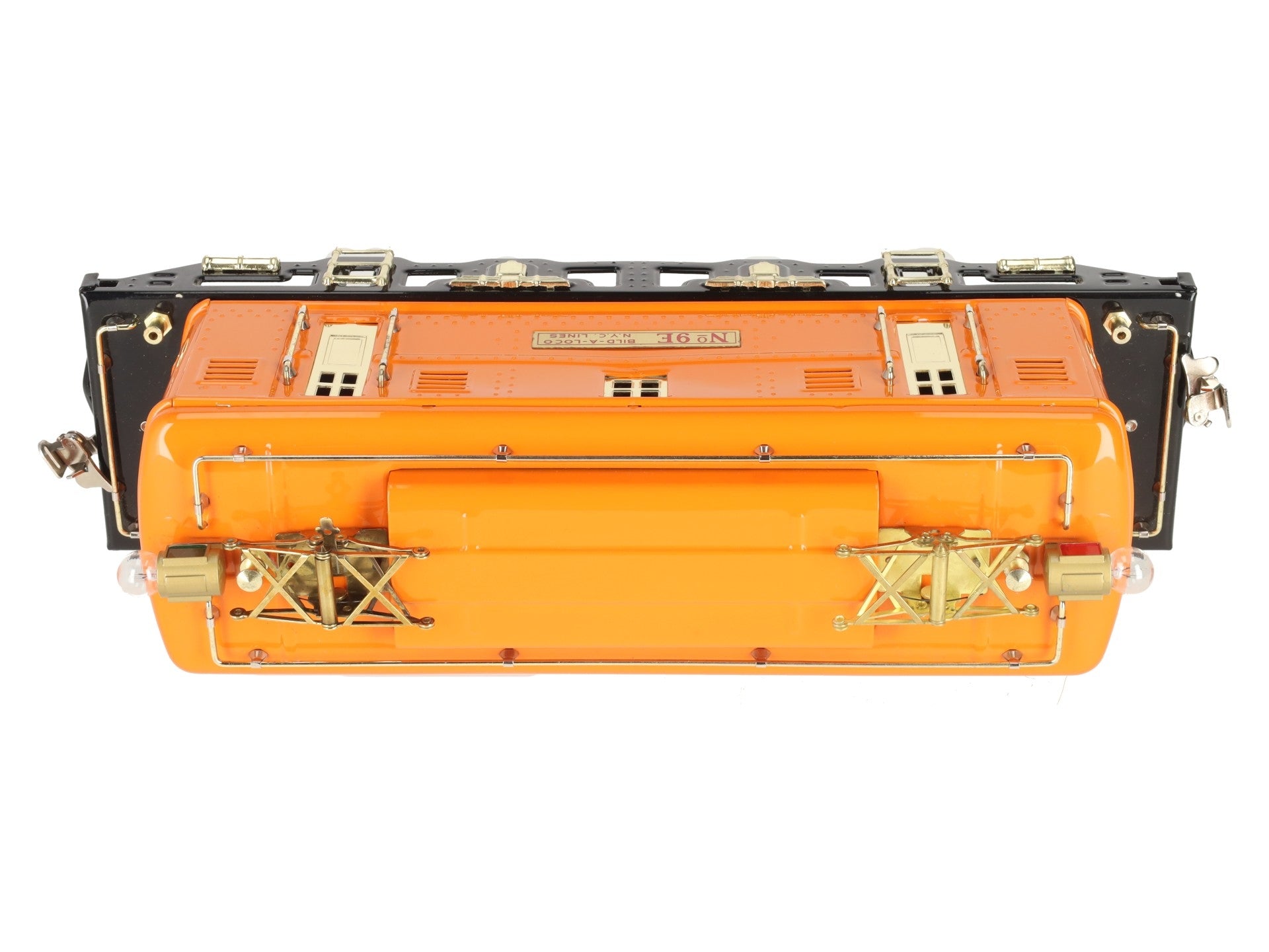 MTH 9E Standard Gauge Orange Electric Engine EX