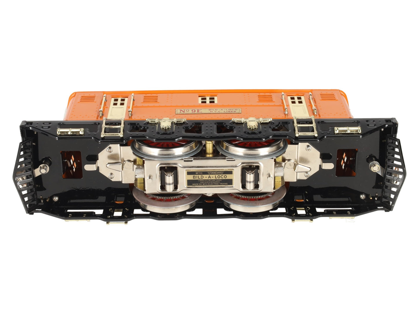 MTH 9E Standard Gauge Orange Electric Engine EX