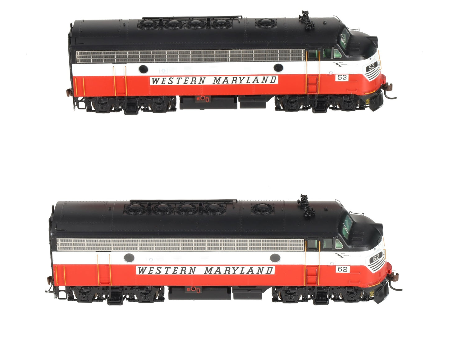 Athearn G22176 HO WM F-7A Freight Diesel Set w/ DCC & Sound LN/Box