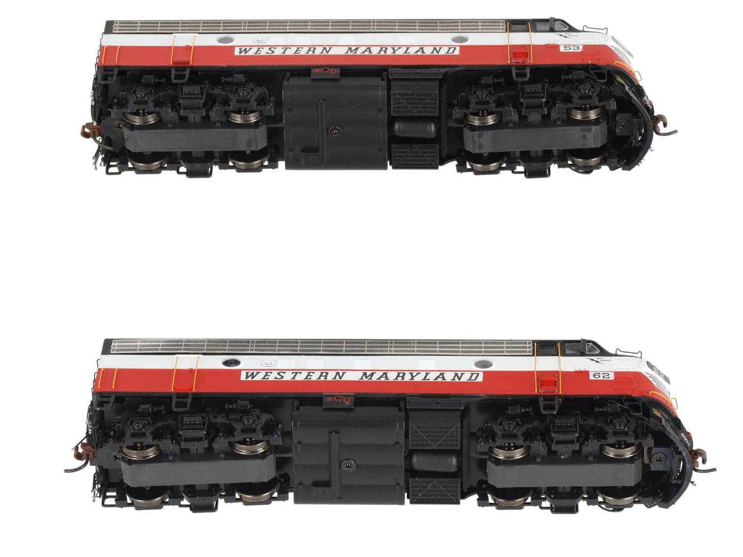 Athearn G22176 HO WM F-7A Freight Diesel Set w/ DCC & Sound LN/Box