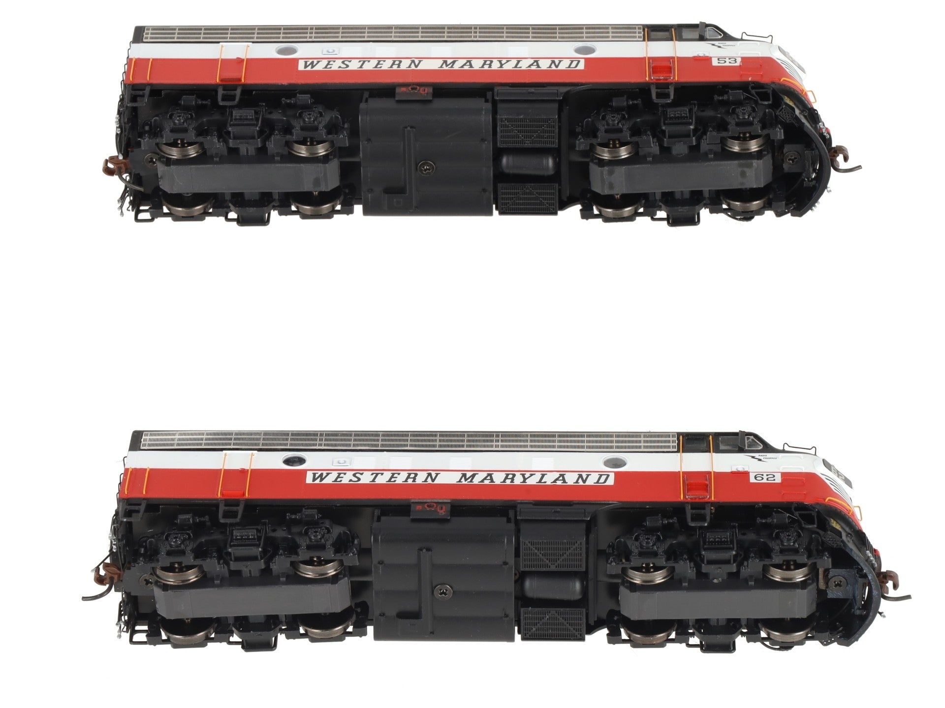 Athearn G22176 HO WM F-7A Freight Diesel Set w/ DCC & Sound LN/Box