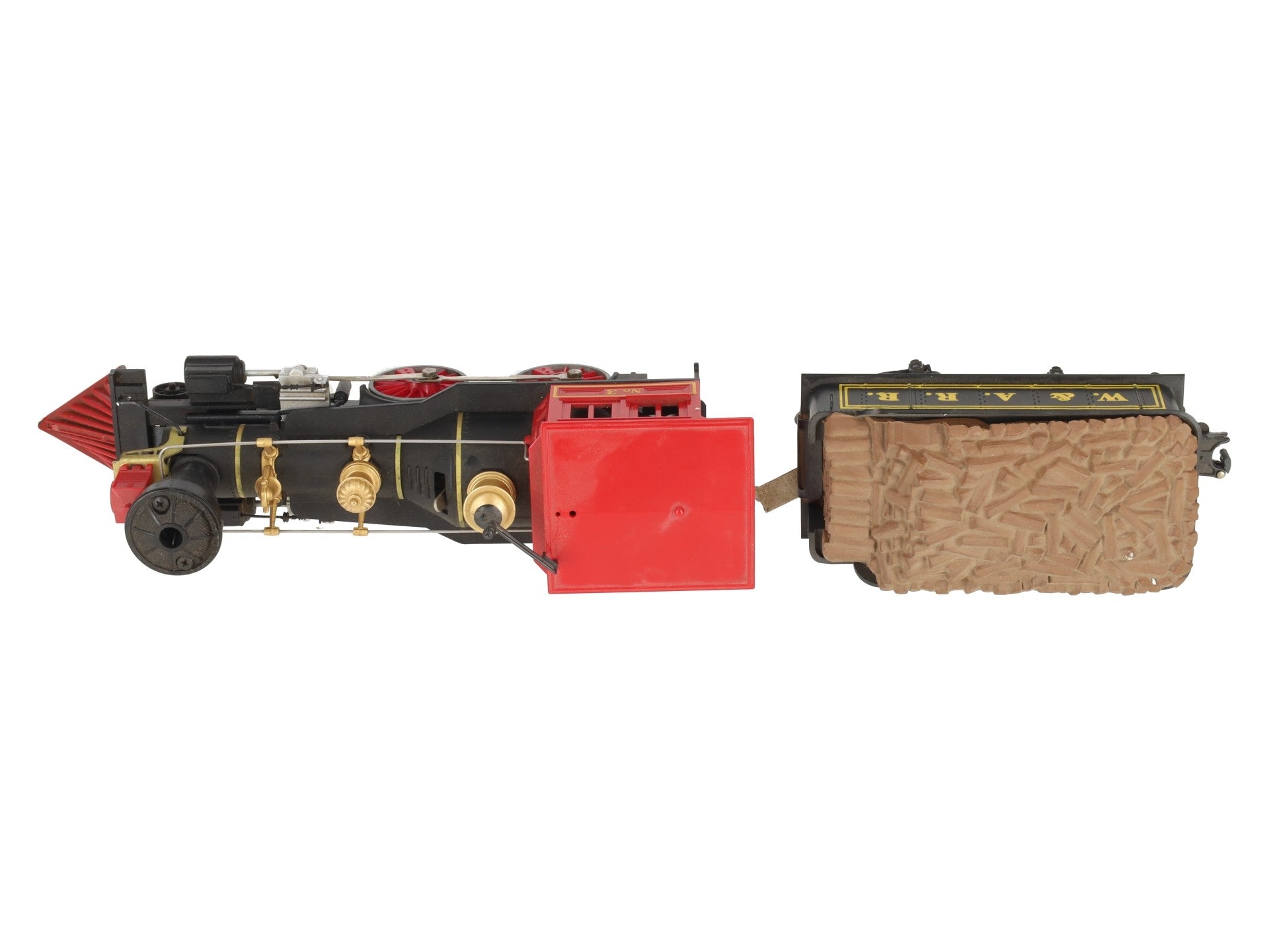 Lionel 6-8701 O Gauge W&ARR General 4-4-0 Steam Locomotive and Tender #3 EX/Box