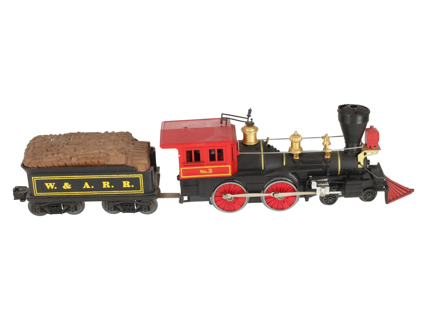Lionel 6-8701 O Gauge W&ARR General 4-4-0 Steam Locomotive and Tender #3 EX/Box