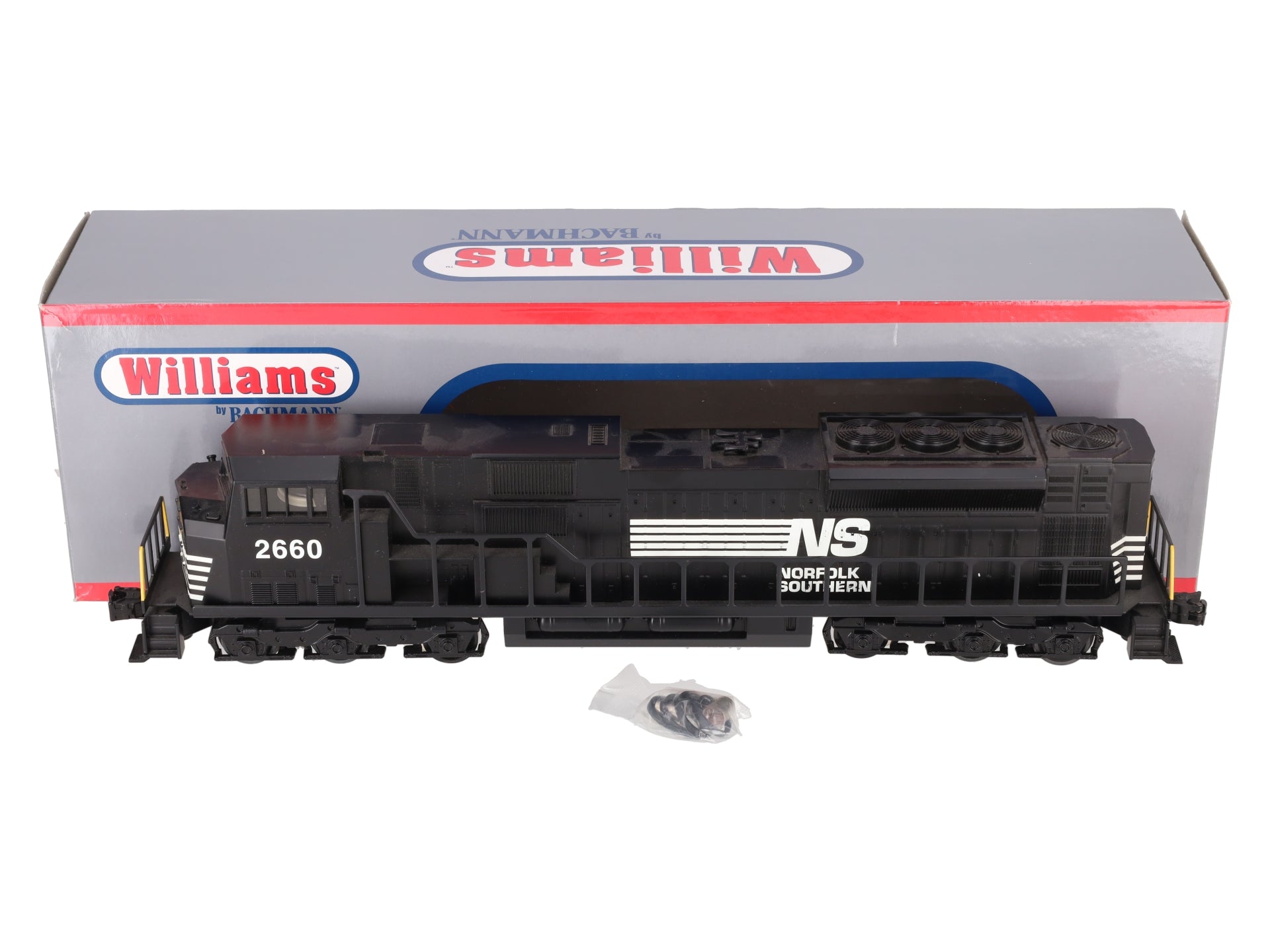 Williams 21804 O Gauge Norfolk Southern SD90 Powered Diesel Locomotive EX/Box