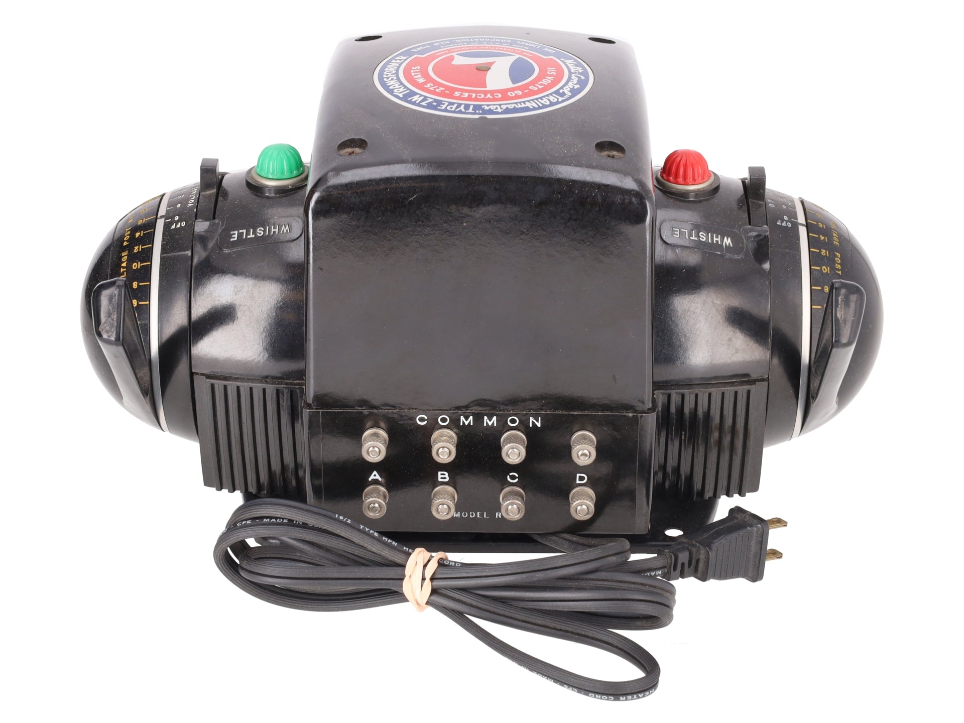 Lionel ZW Vintage O Gauge Trainmaster 275 Watt Transformer with Whistle VG