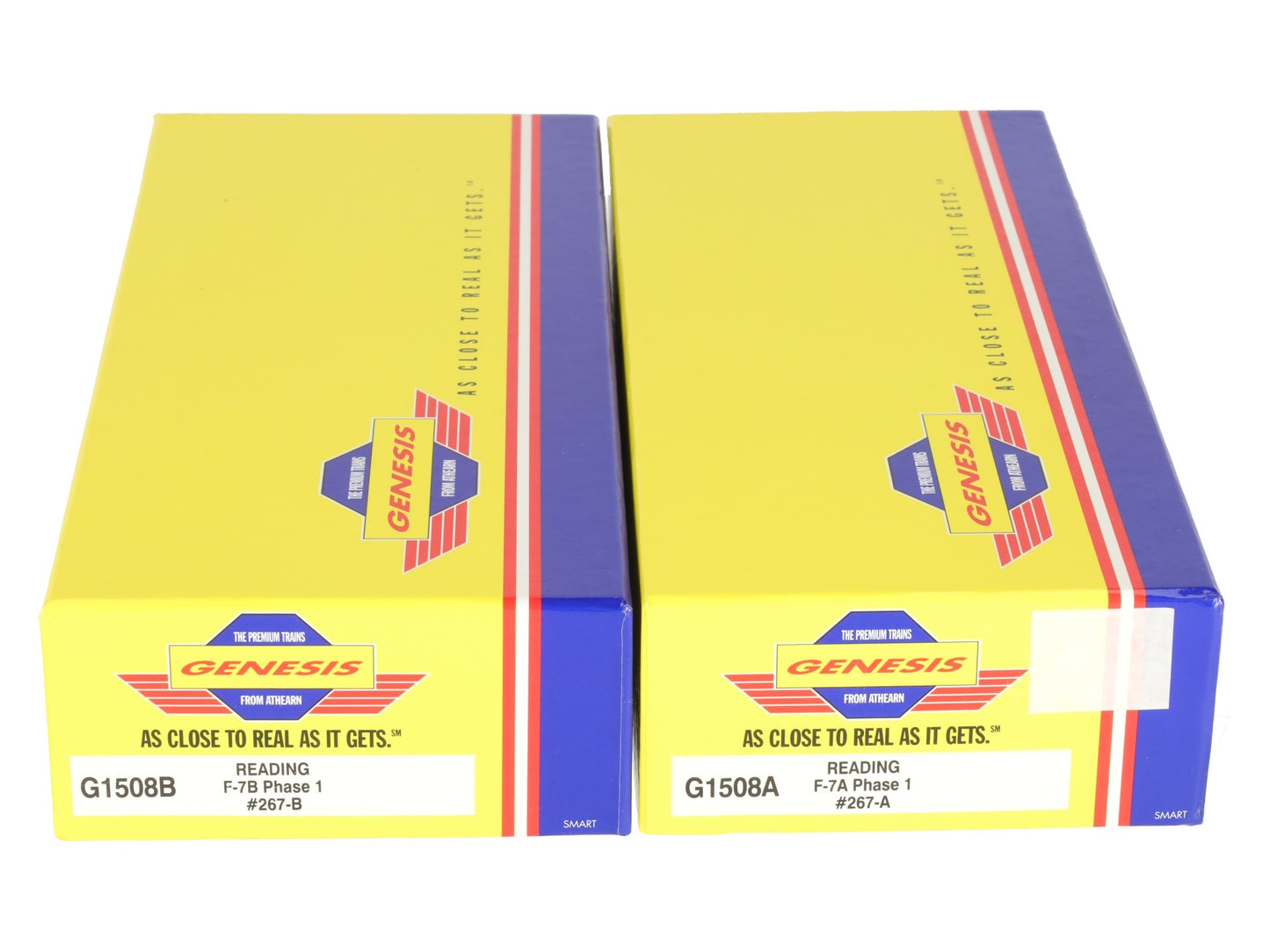 Athearn G1508 HO Scale Reading F-7 A/B Diesel Set #267 LN/Box