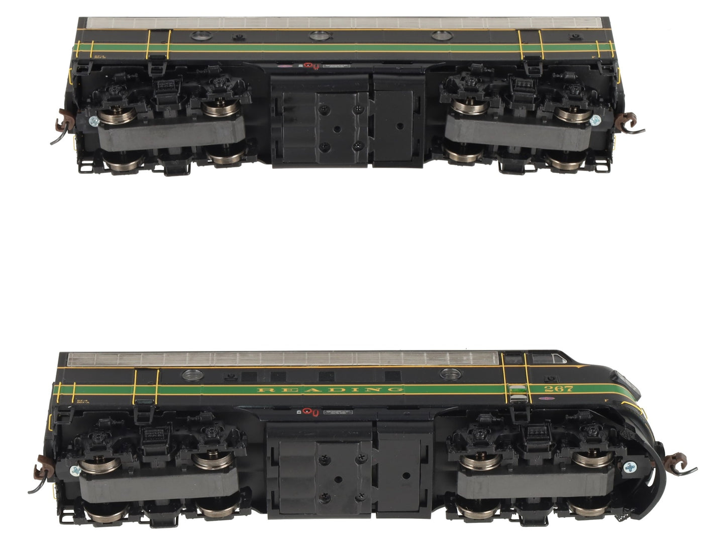 Athearn G1508 HO Scale Reading F-7 A/B Diesel Set #267 LN/Box