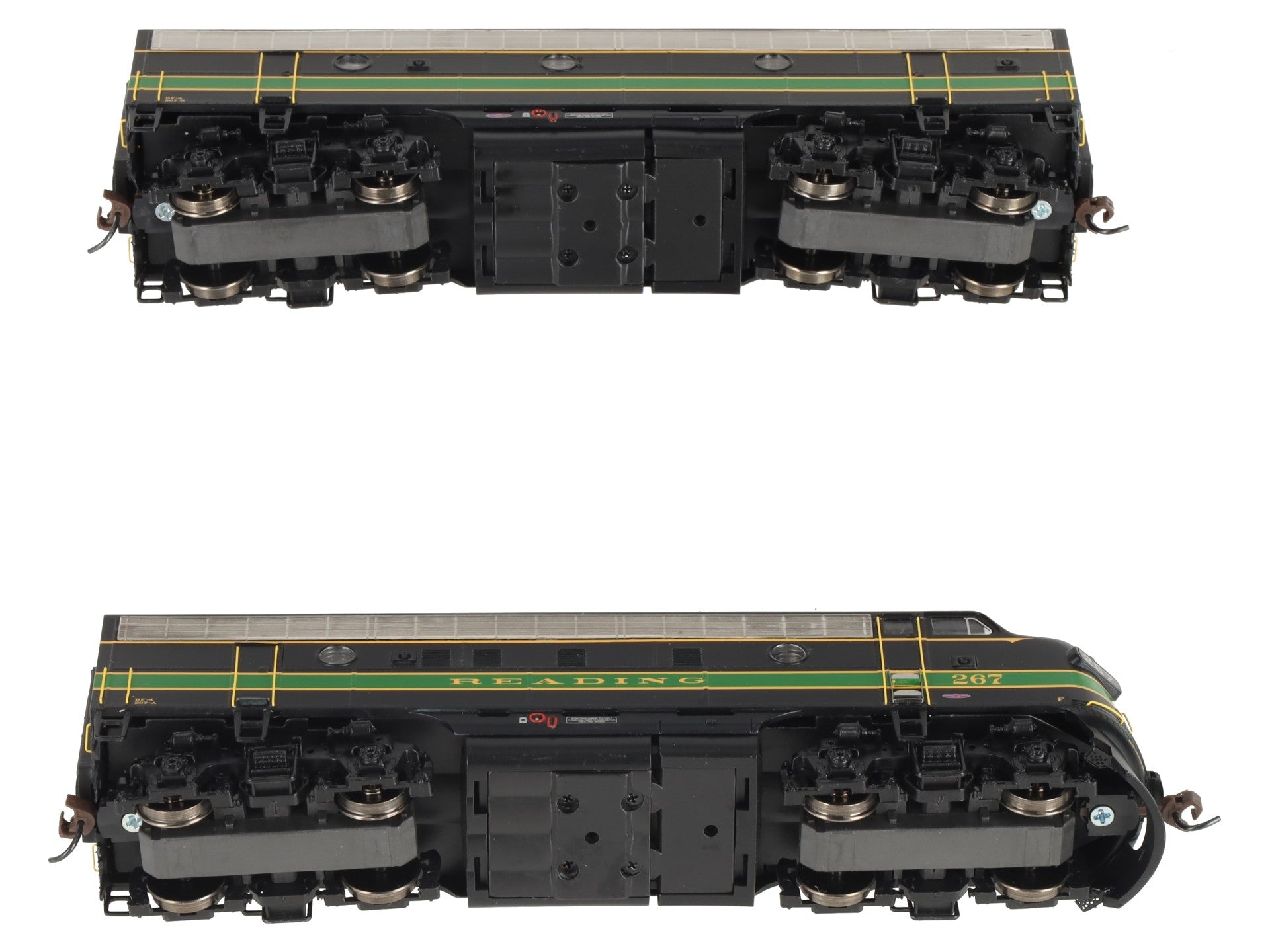 Athearn G1508 HO Scale Reading F-7 A/B Diesel Set #267 LN/Box