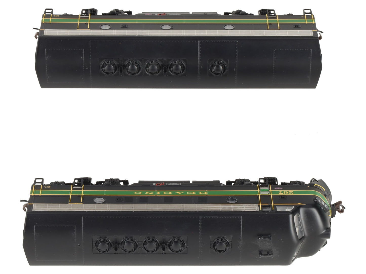 Athearn G1508 HO Scale Reading F-7 A/B Diesel Set #267 LN/Box