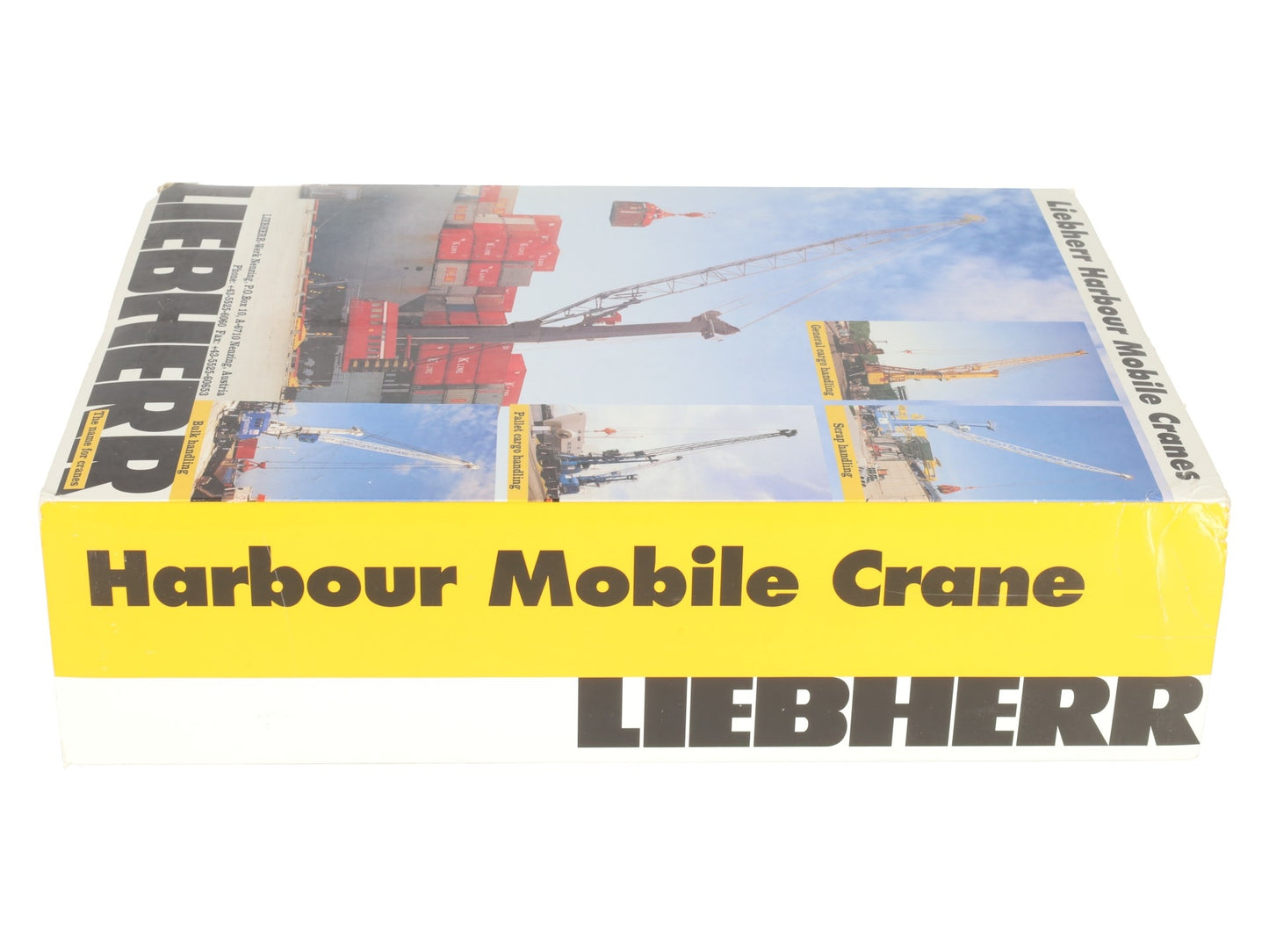 Conrad 2111 1:100 Scale Diecast Liebherr Harbour Mobile Crane NIB