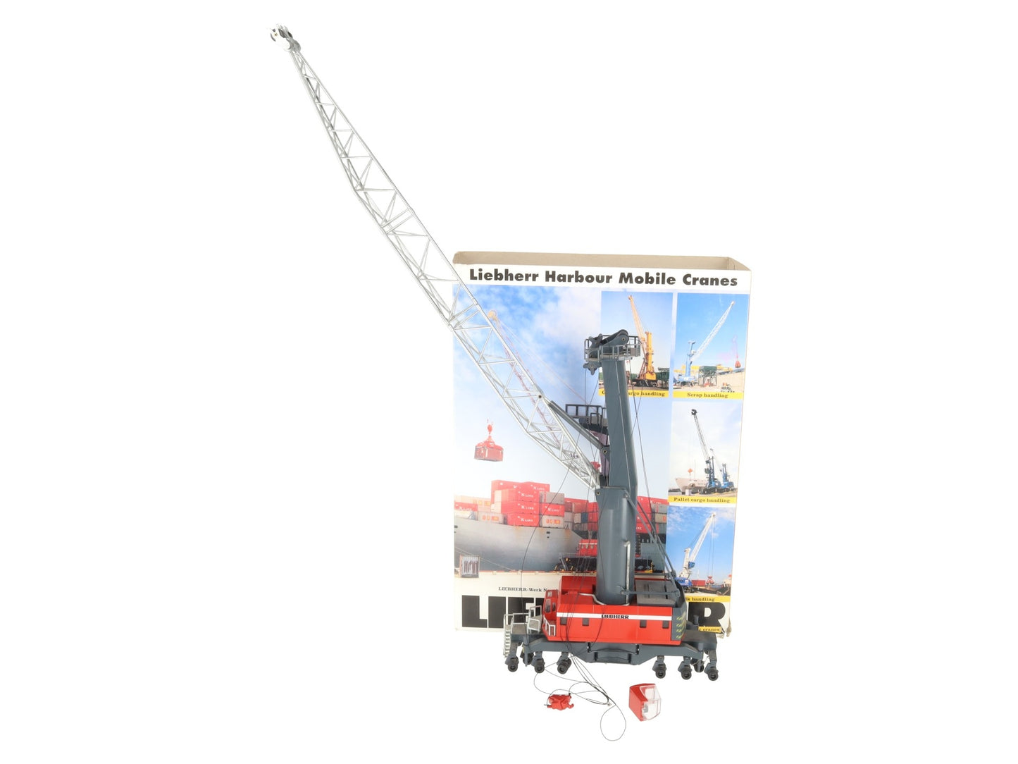 Conrad 2111 1:100 Scale Diecast Liebherr Harbour Mobile Crane NIB