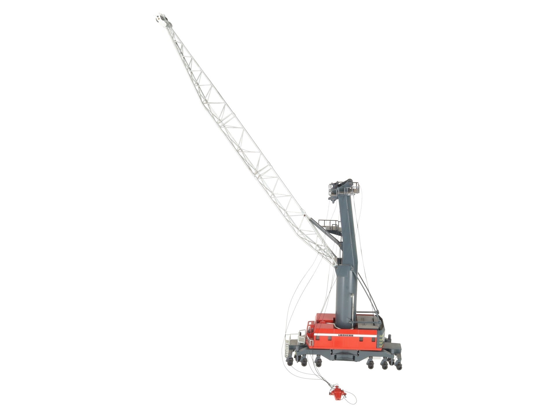 Conrad 2111 1:100 Scale Diecast Liebherr Harbour Mobile Crane NIB