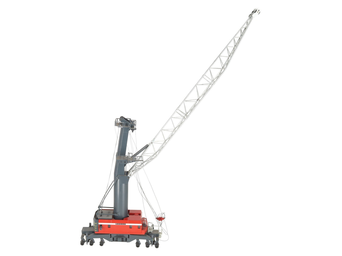 Conrad 2111 1:100 Scale Diecast Liebherr Harbour Mobile Crane NIB