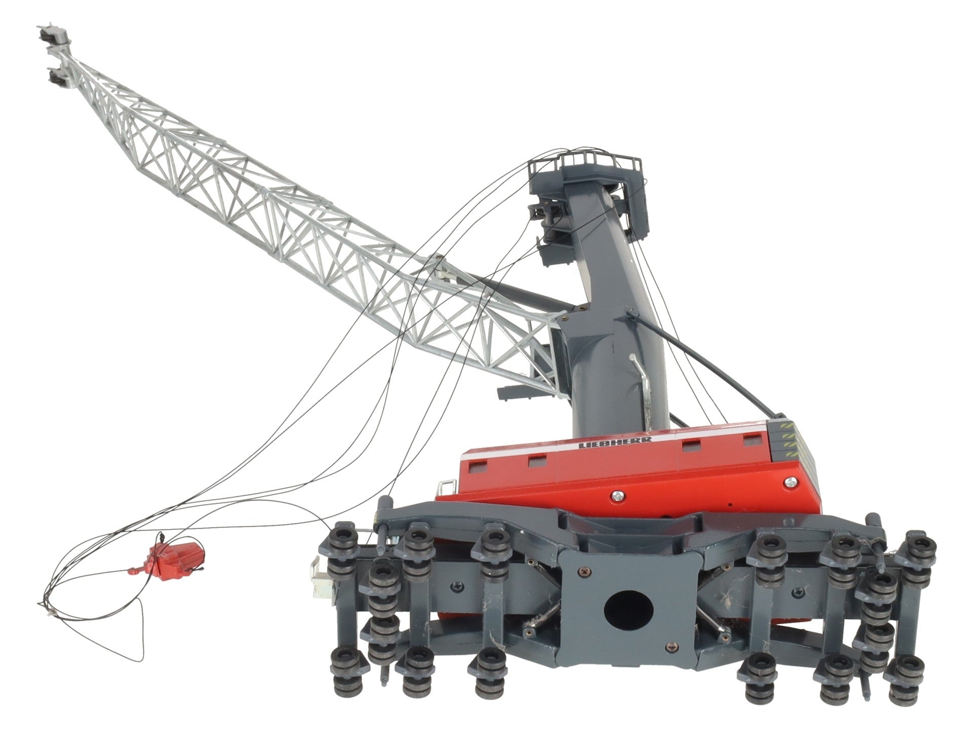 Conrad 2111 1:100 Scale Diecast Liebherr Harbour Mobile Crane NIB