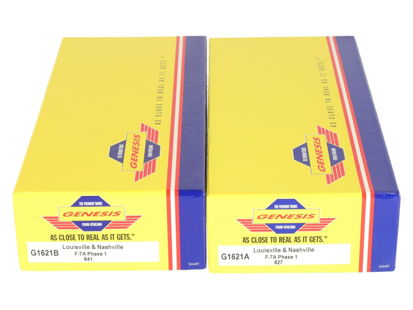 Athearn G1621 HO Louisville & Nashville F-7A/F-7B Locomotive Set EX/Box