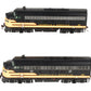Athearn G1621 HO Louisville & Nashville F-7A/F-7B Locomotive Set EX/Box