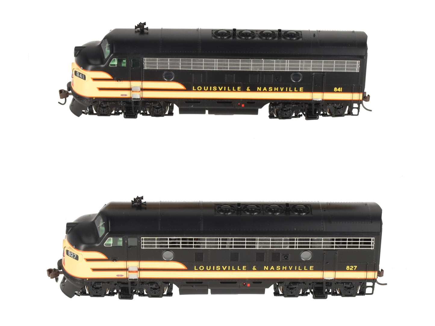 Athearn G1621 HO Louisville & Nashville F-7A/F-7B Locomotive Set EX/Box