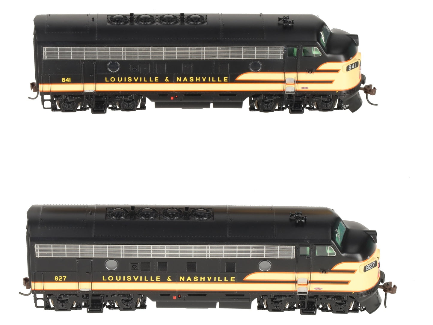 Athearn G1621 HO Louisville & Nashville F-7A/F-7B Locomotive Set EX/Box