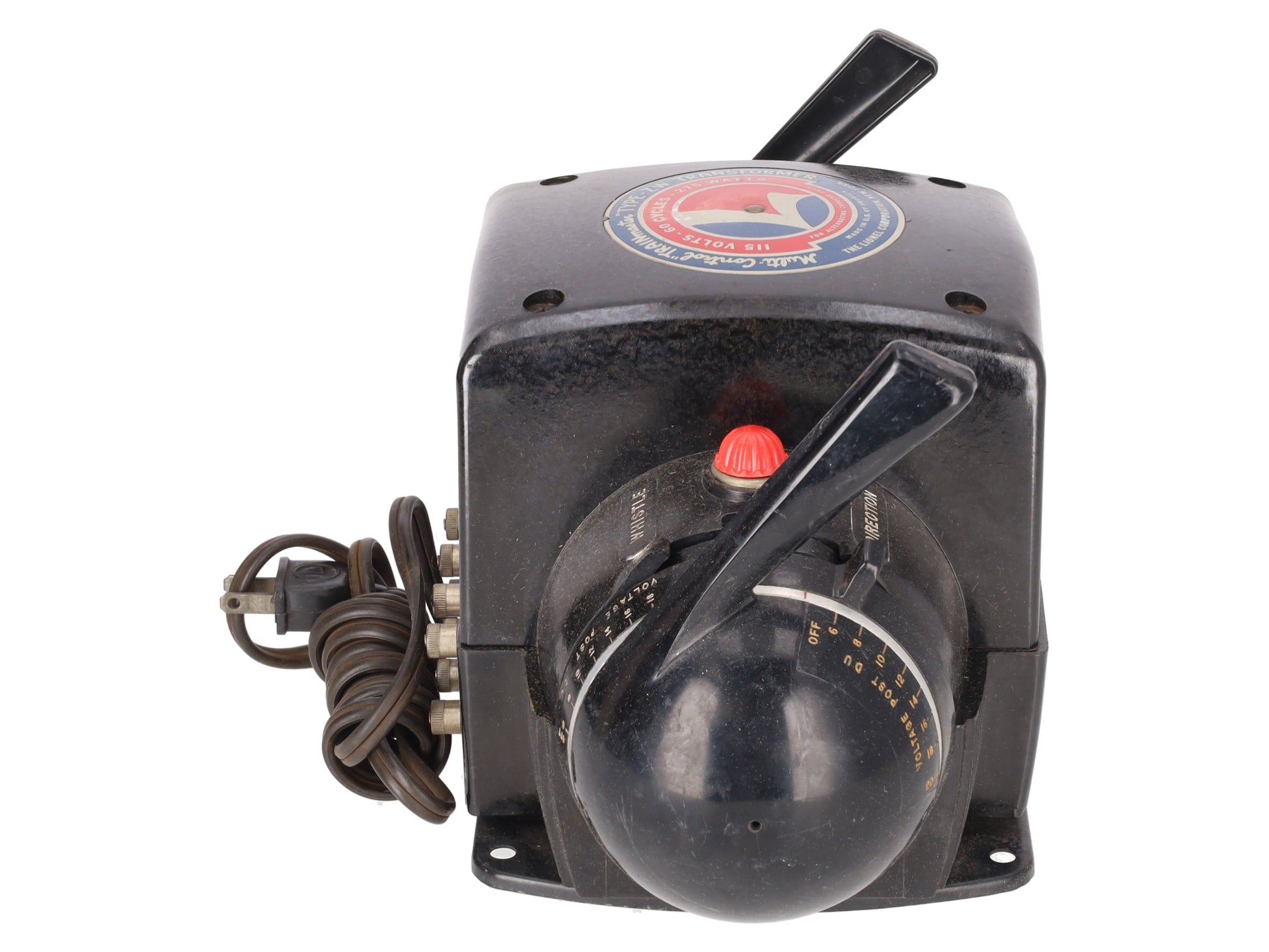 Lionel ZW Vintage O Gauge Trainmaster 275 Watt Transformer with Whistle VG