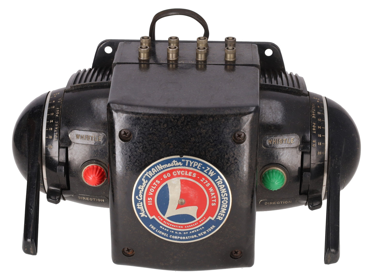 Lionel ZW Vintage O Gauge Trainmaster 275 Watt Transformer with Whistle VG