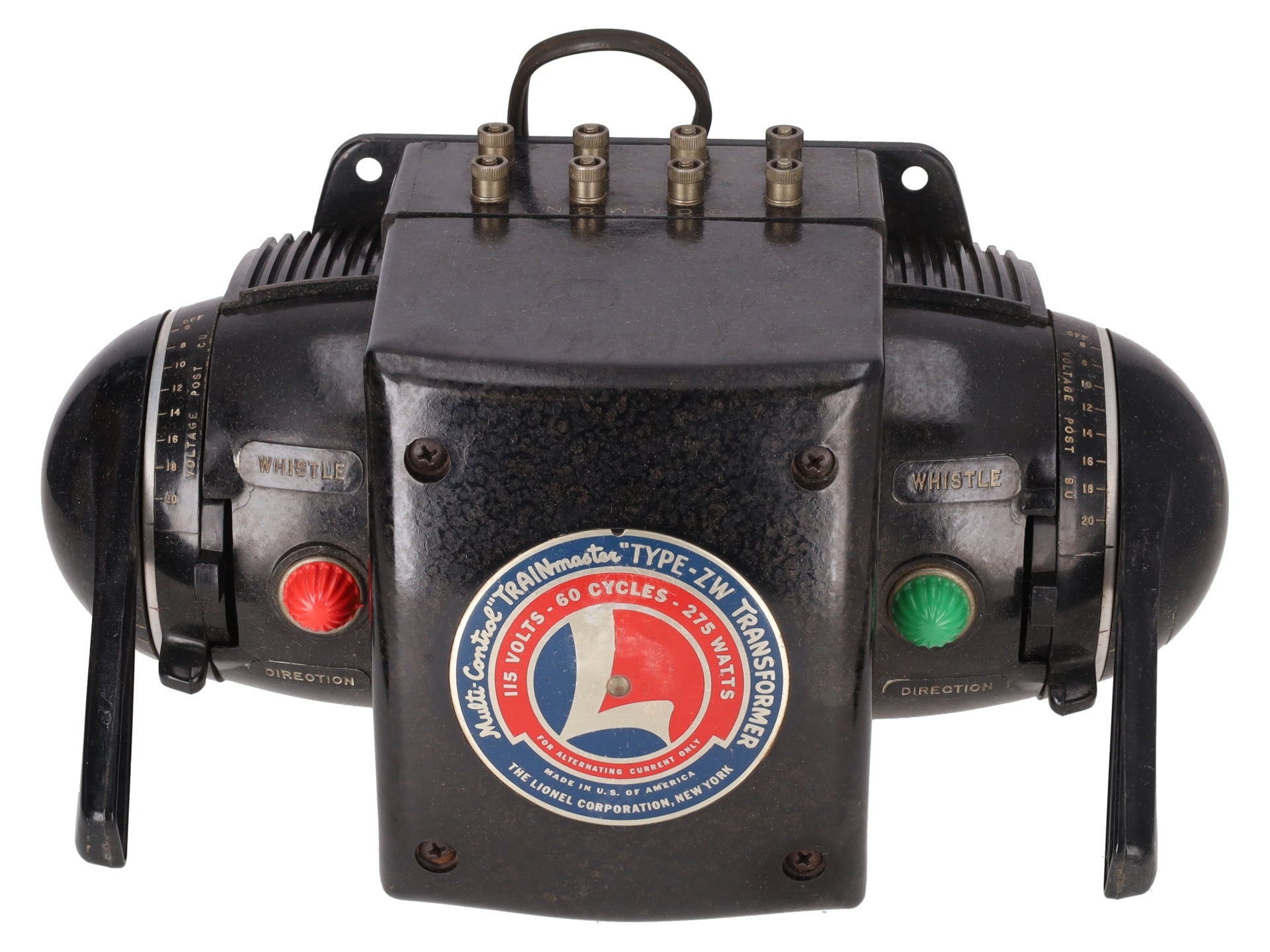 Lionel ZW Vintage O Gauge Trainmaster 275 Watt Transformer with Whistle VG