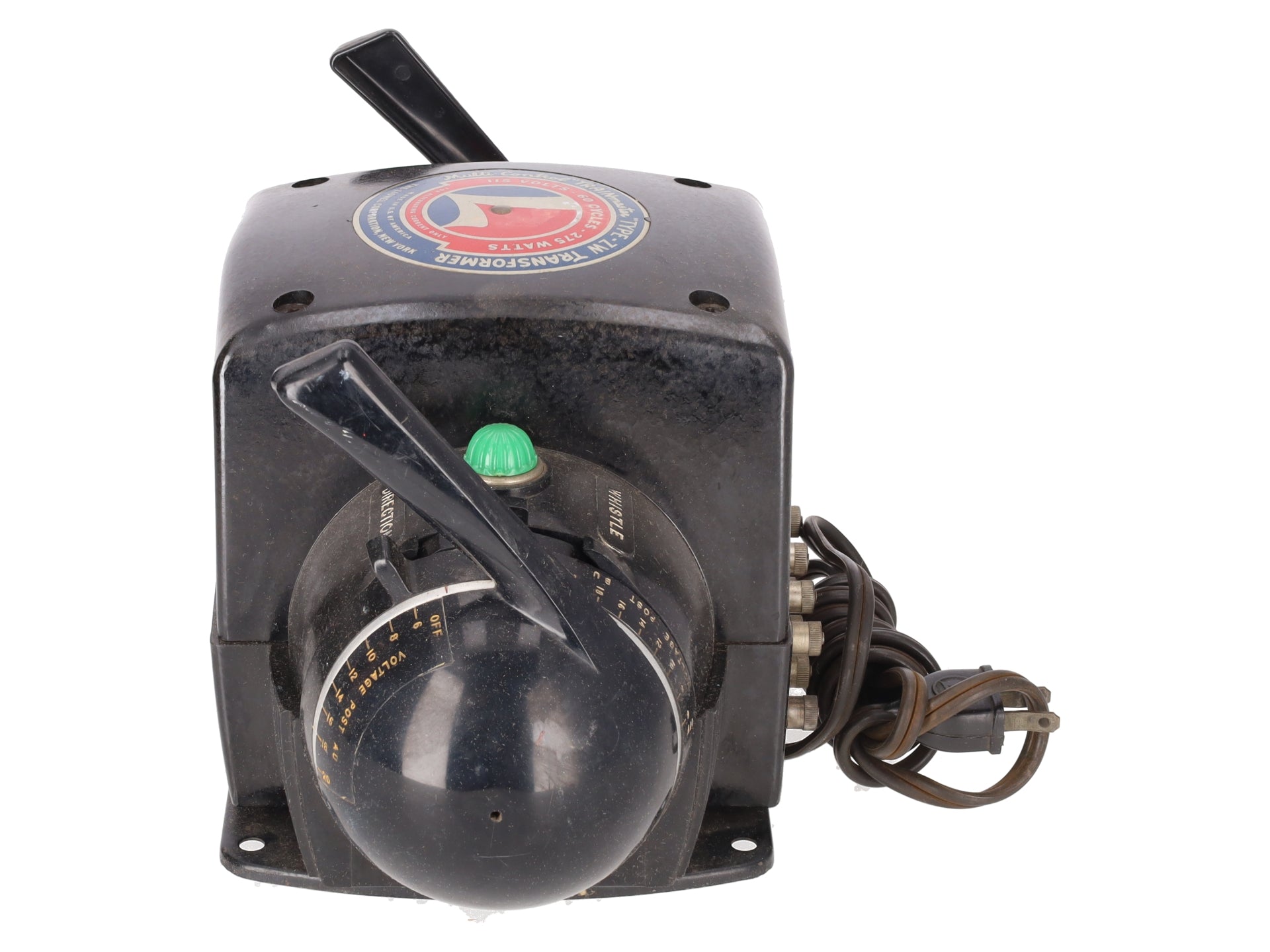 Lionel ZW Vintage O Gauge Trainmaster 275 Watt Transformer with Whistle VG