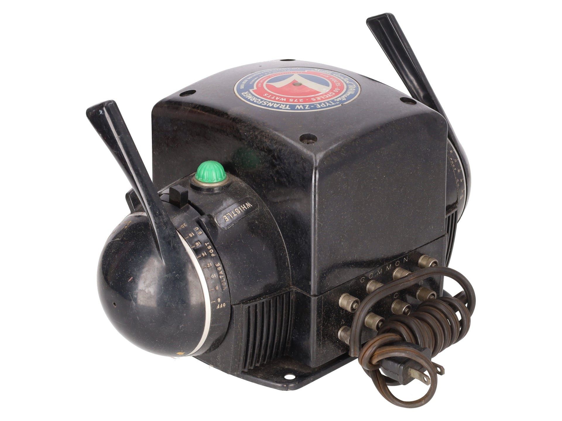 Lionel ZW Vintage O Gauge Trainmaster 275 Watt Transformer with Whistle VG