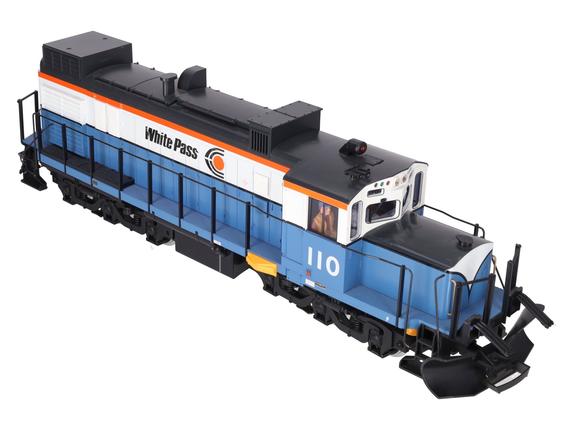 LGB 2055 G Scale White Pass & Yukon Route Diesel Engine #110 EX/Box