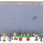 American Flyer 578 Vintage S Station Diecast Figures (Set of 6) EX/Box