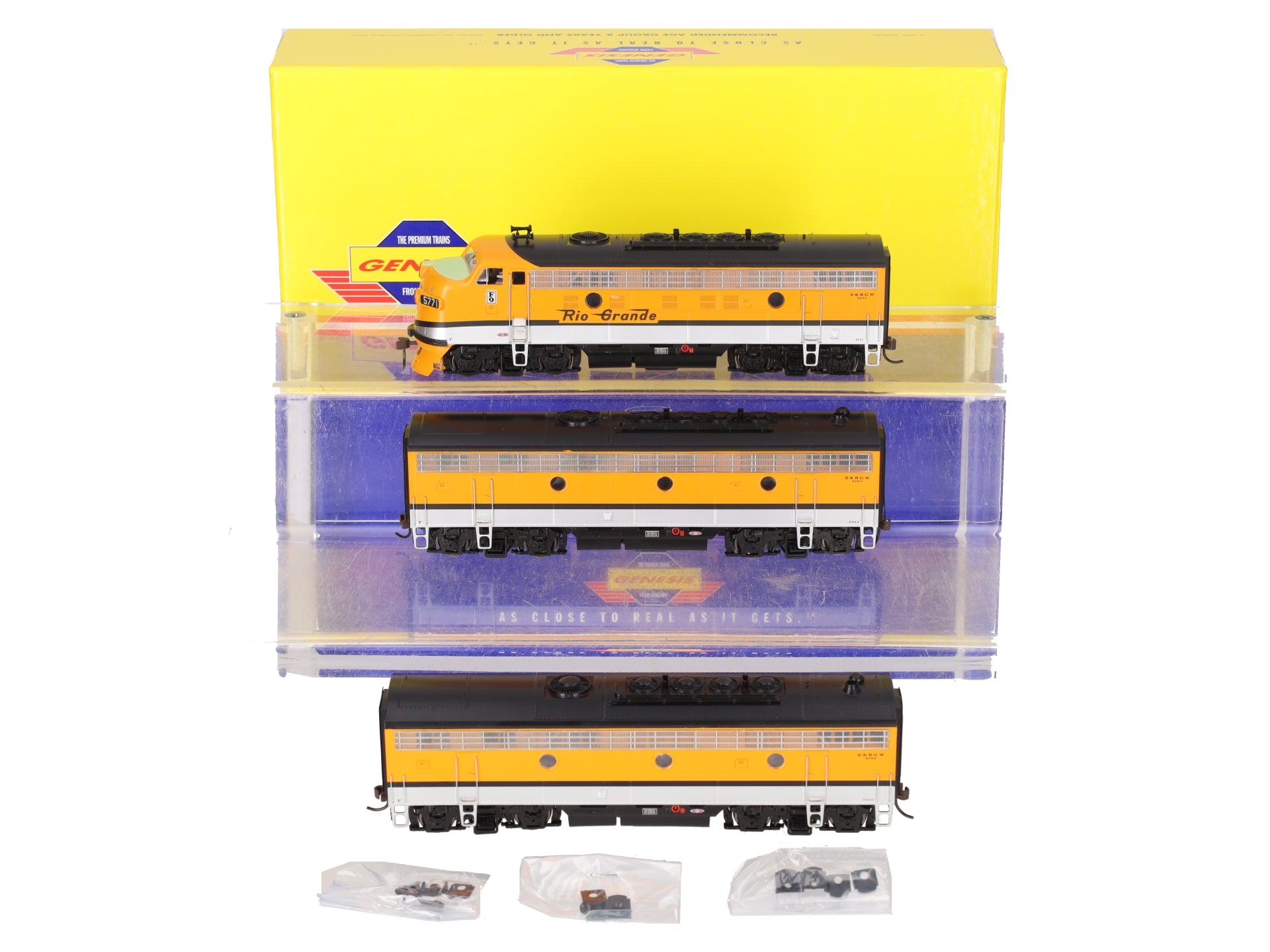 Athearn G3252 HO Scale D.&R.G.W. 