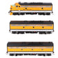 Athearn G3252 HO Scale D.&R.G.W. "Rio Grande Zephyr" F-9 ABB Diesel Set LN/Box
