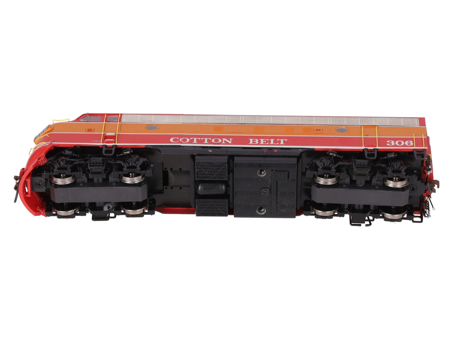 Athearn G22337 HO Scale Cotton Belt FP7A Diesel Locomotive with DCC & Sound #306 LN/Box