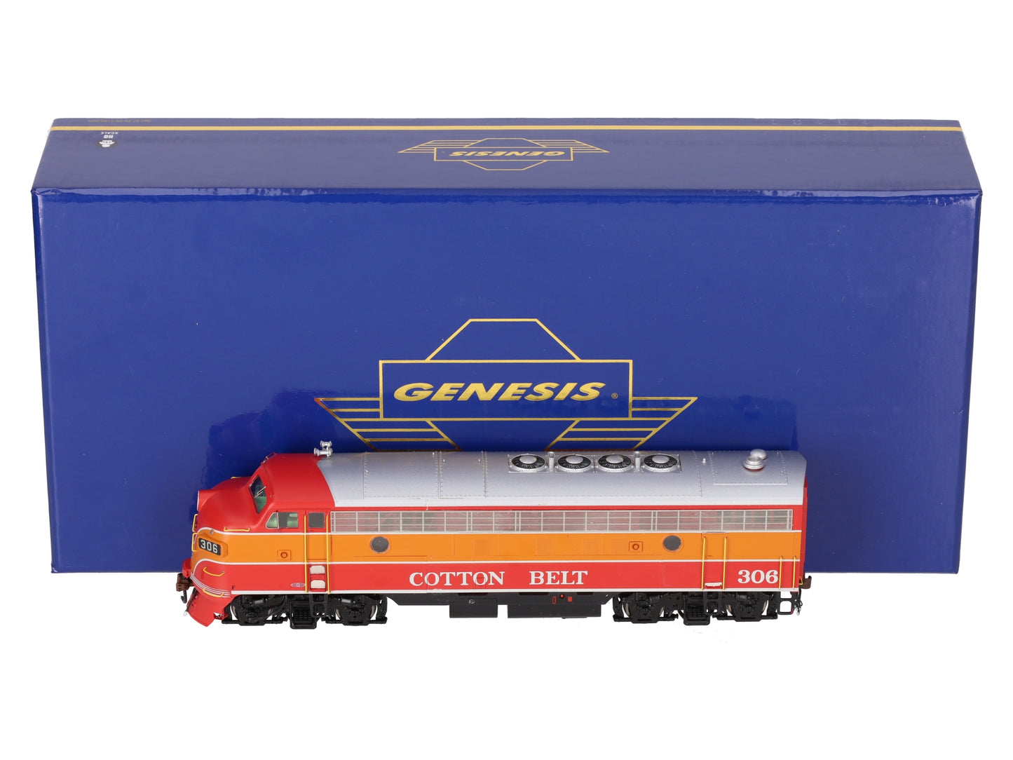 Athearn G22337 HO Scale Cotton Belt FP7A Diesel Locomotive with DCC & Sound #306 LN/Box