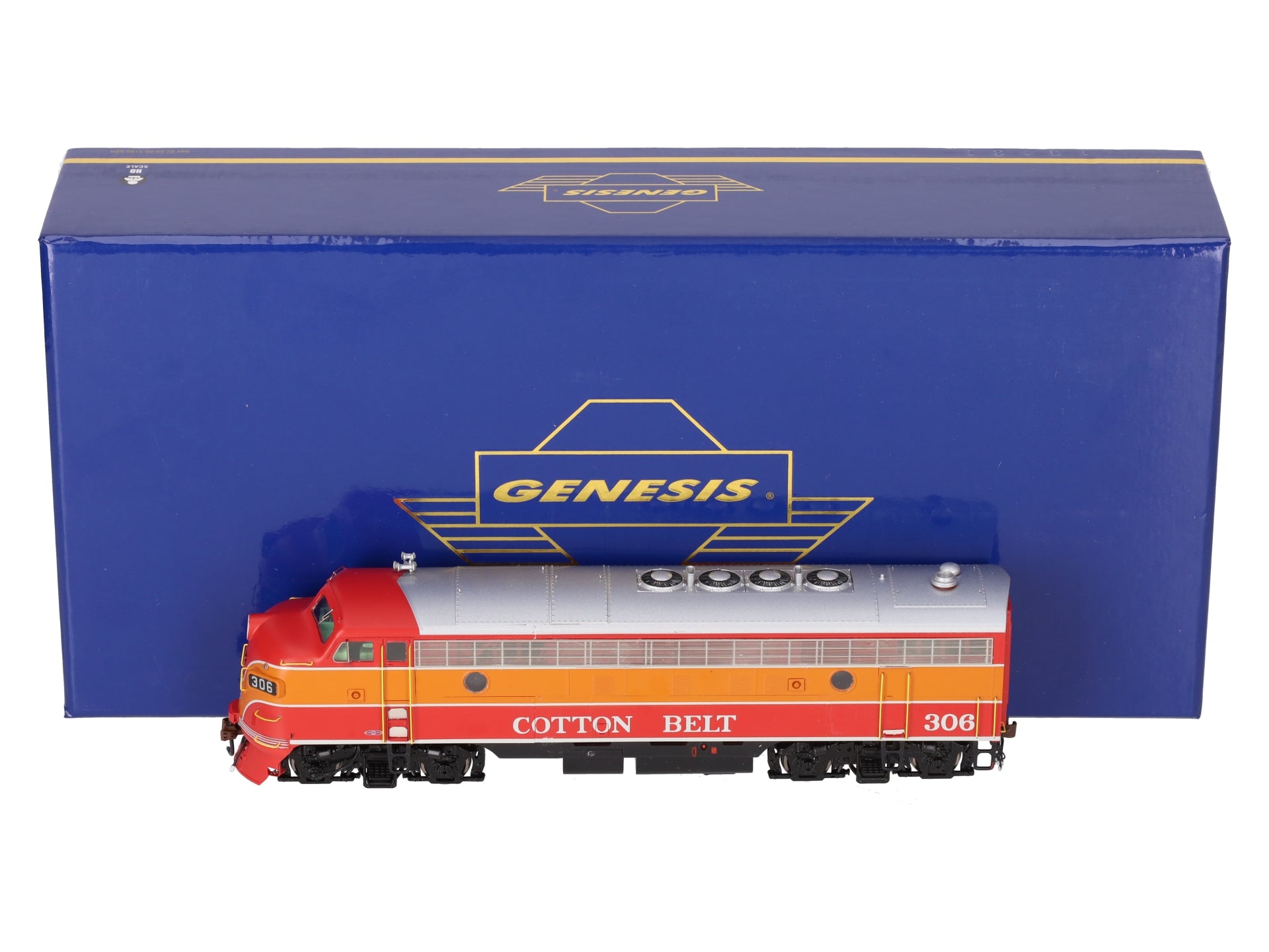 Athearn G22337 HO Scale Cotton Belt FP7A Diesel Locomotive with DCC & Sound #306 LN/Box