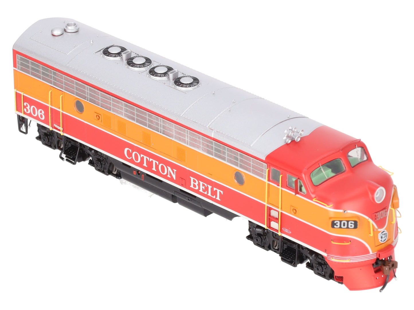 Athearn G22337 HO Scale Cotton Belt FP7A Diesel Locomotive with DCC & Sound #306 LN/Box