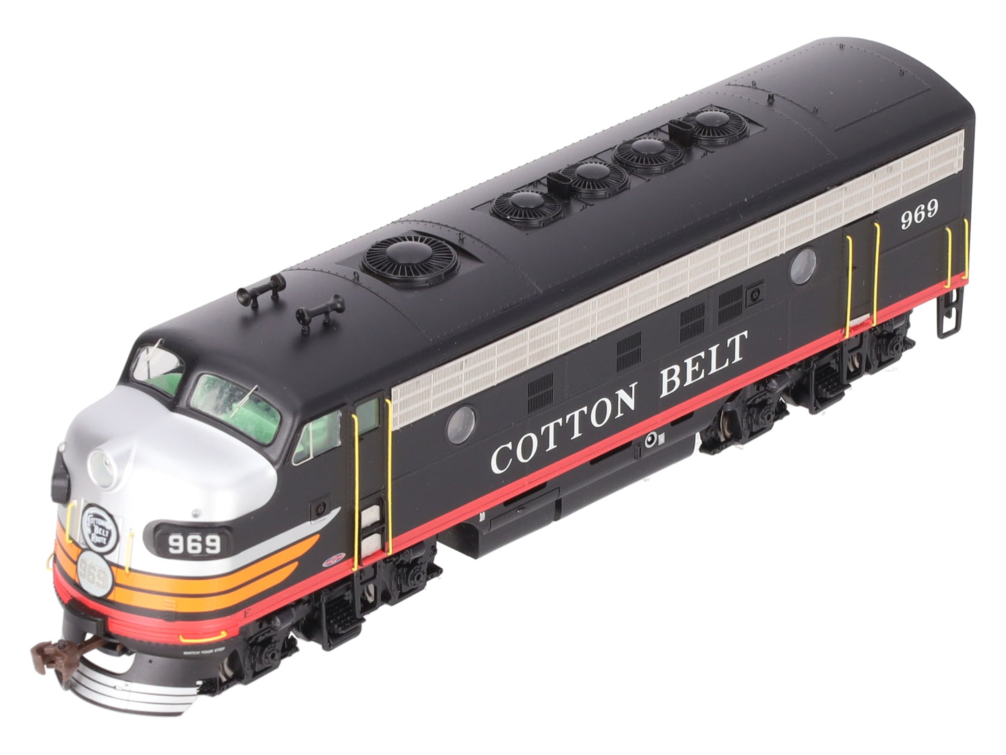 Athearn G1018 HO Scale Cotton Belt F-7A Phase 2 Diesel Locomotive #969 LN/Box