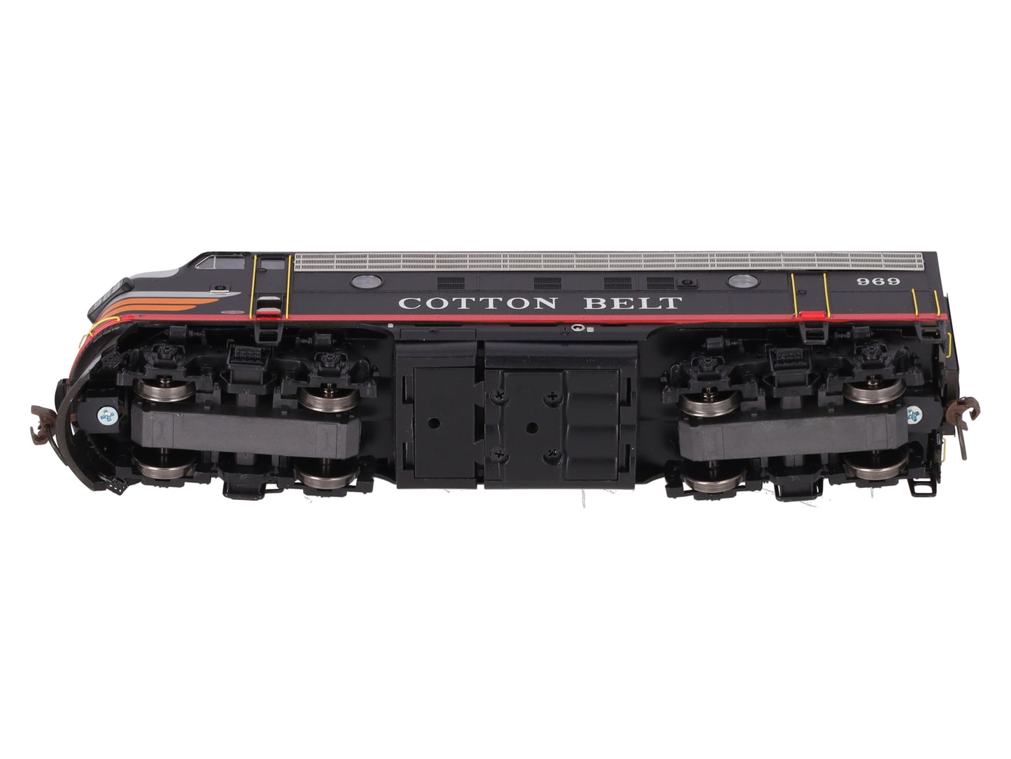 Athearn G1018 HO Scale Cotton Belt F-7A Phase 2 Diesel Locomotive #969 LN/Box
