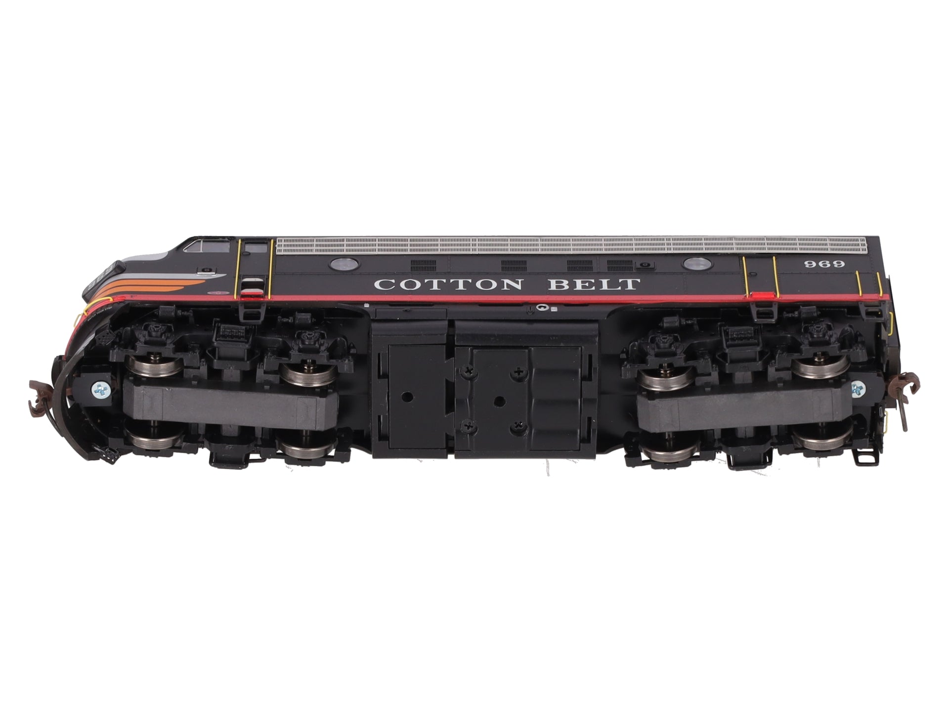Athearn G1018 HO Scale Cotton Belt F-7A Phase 2 Diesel Locomotive #969 LN/Box