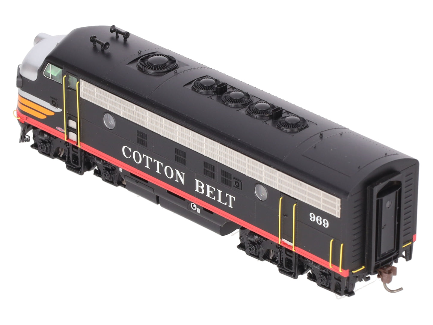 Athearn G1018 HO Scale Cotton Belt F-7A Phase 2 Diesel Locomotive #969 LN/Box