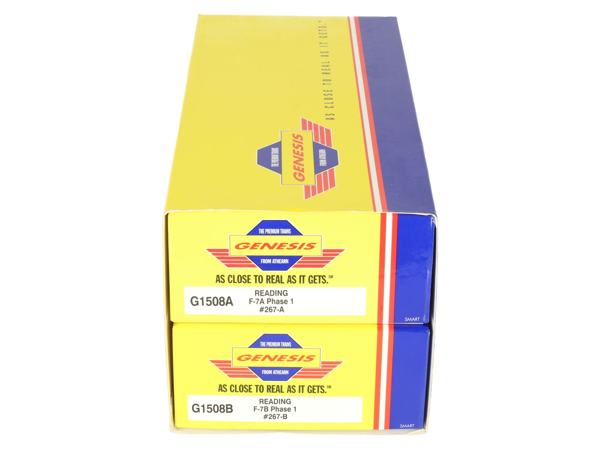 Athearn G1508 HO Scale Reading F-7 AB Diesel Set LN/Box