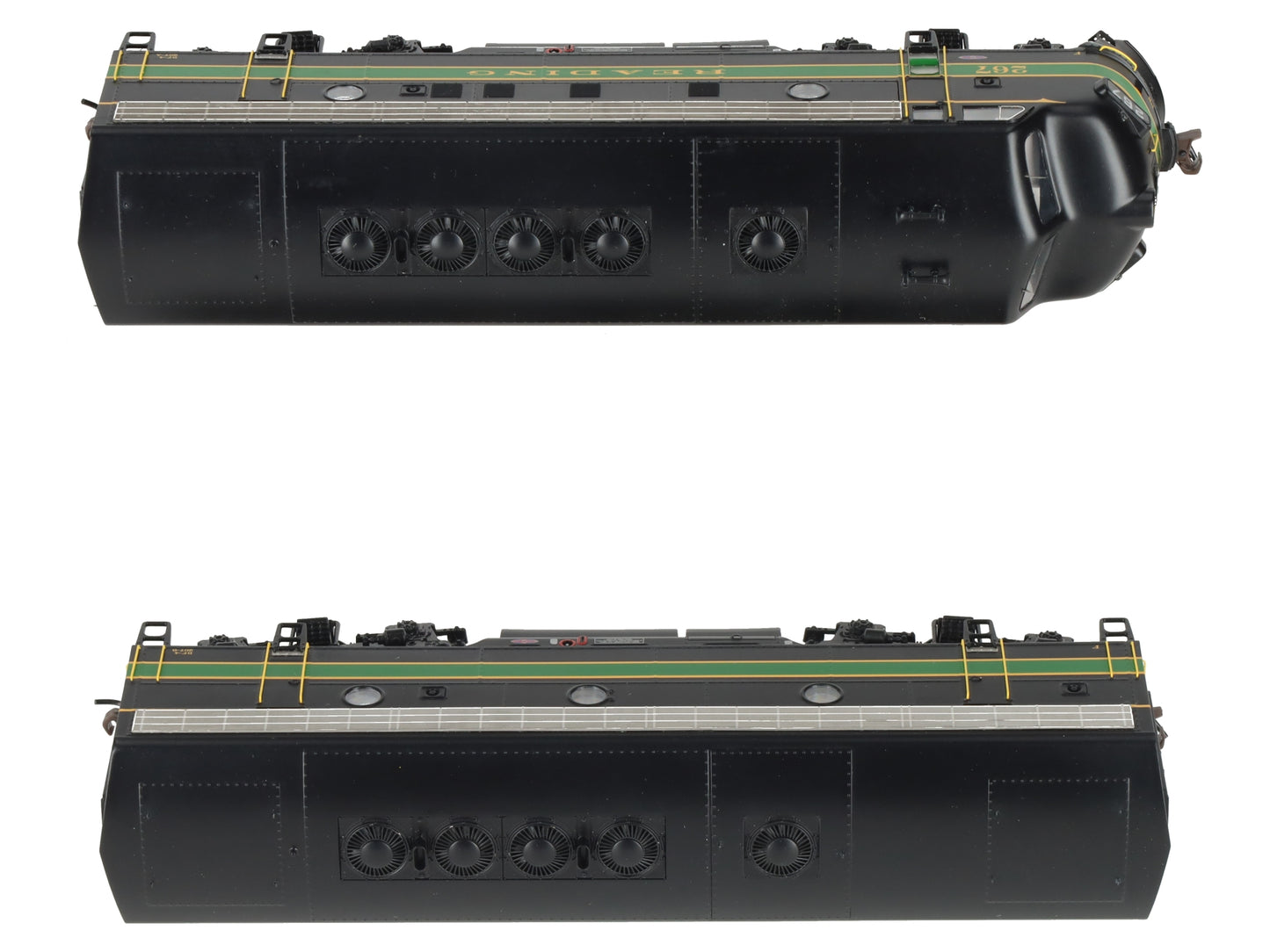 Athearn G1508 HO Scale Reading F-7 AB Diesel Set LN/Box
