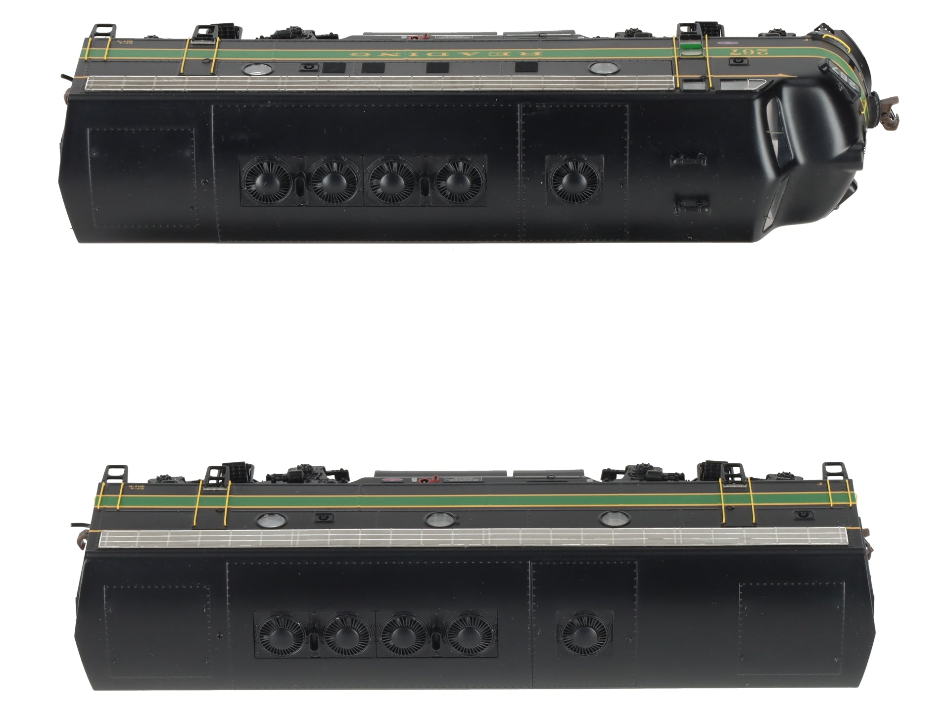 Athearn G1508 HO Scale Reading F-7 AB Diesel Set LN/Box