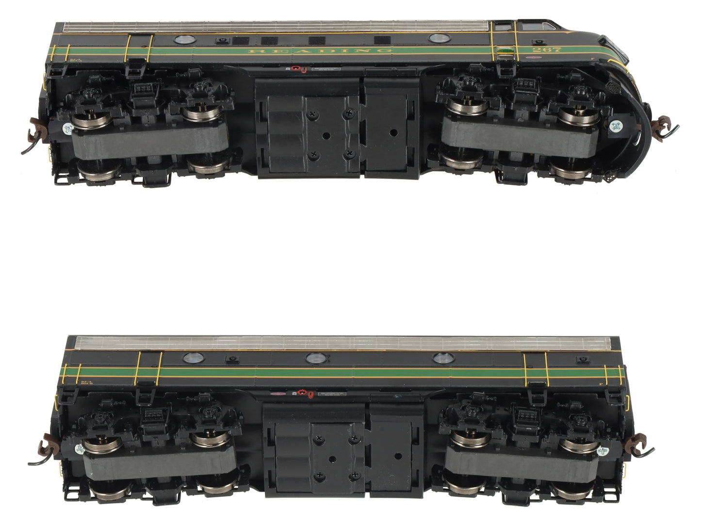 Athearn G1508 HO Scale Reading F-7 AB Diesel Set LN/Box