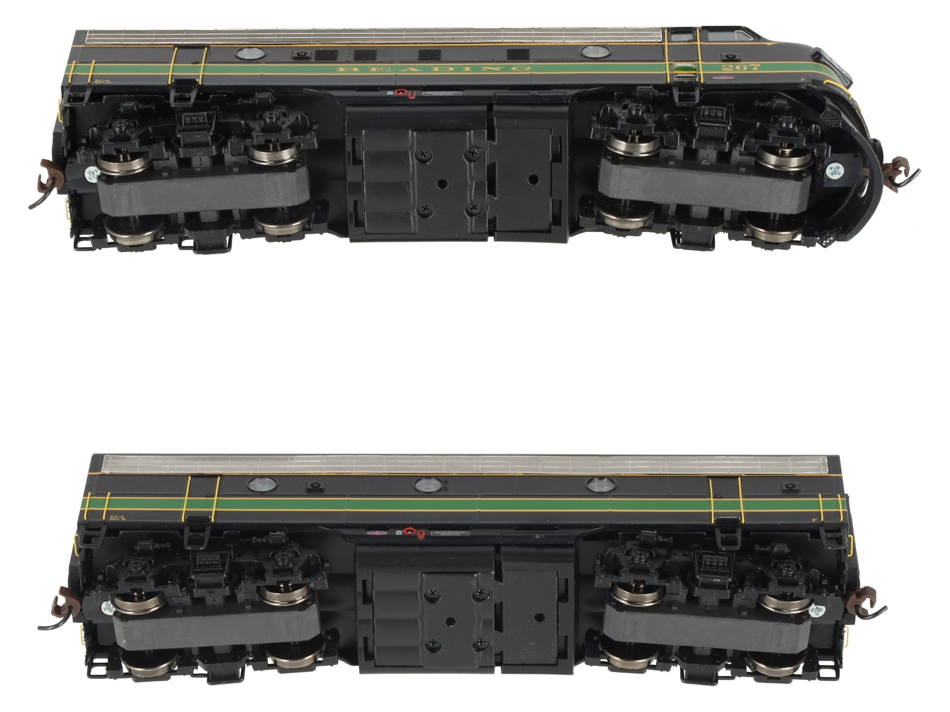 Athearn G1508 HO Scale Reading F-7 AB Diesel Set LN/Box
