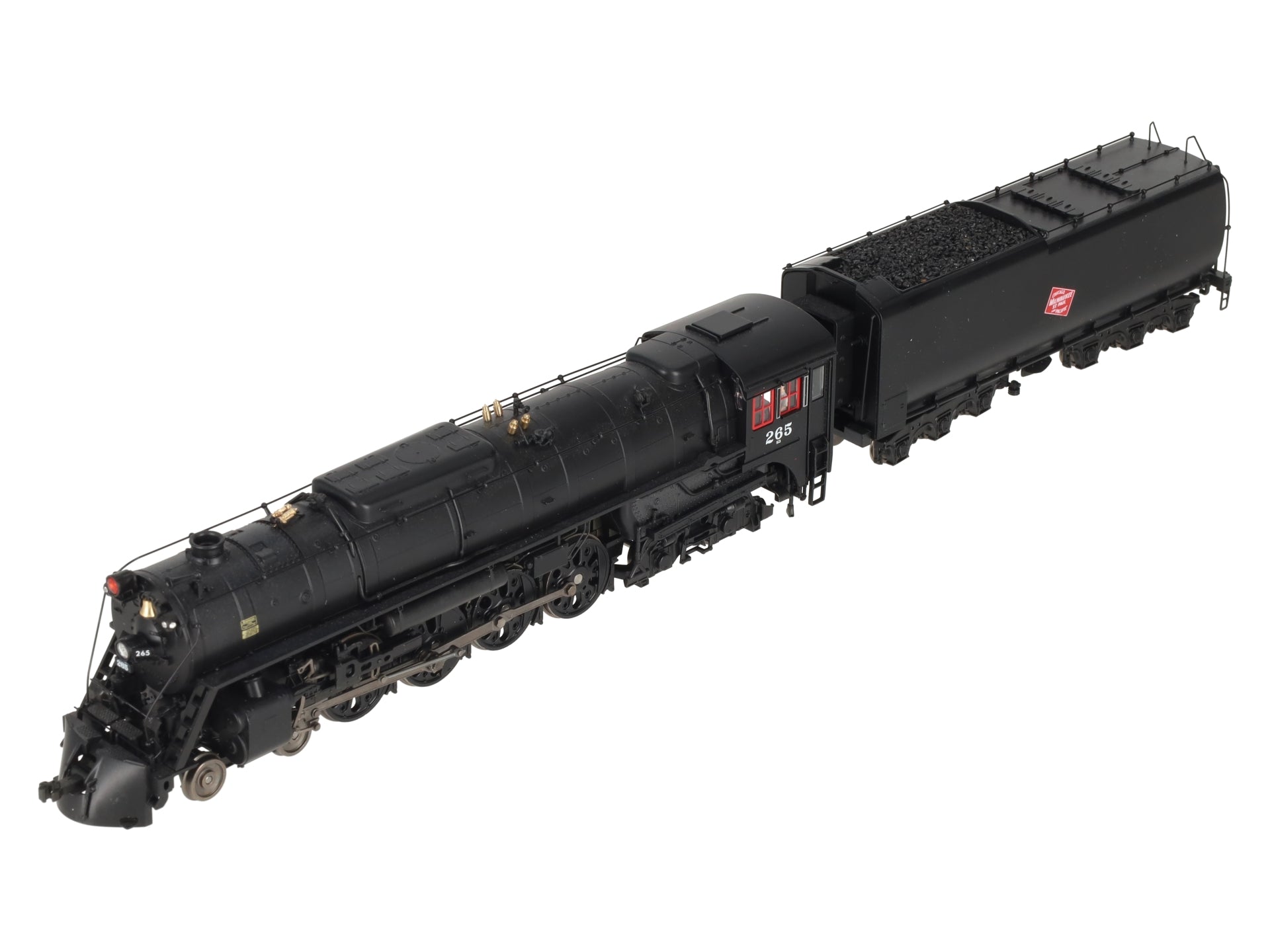 Broadway Limited 2593 HO Milwaukee Road Class S-3 4-8-4 #265 EX/Box