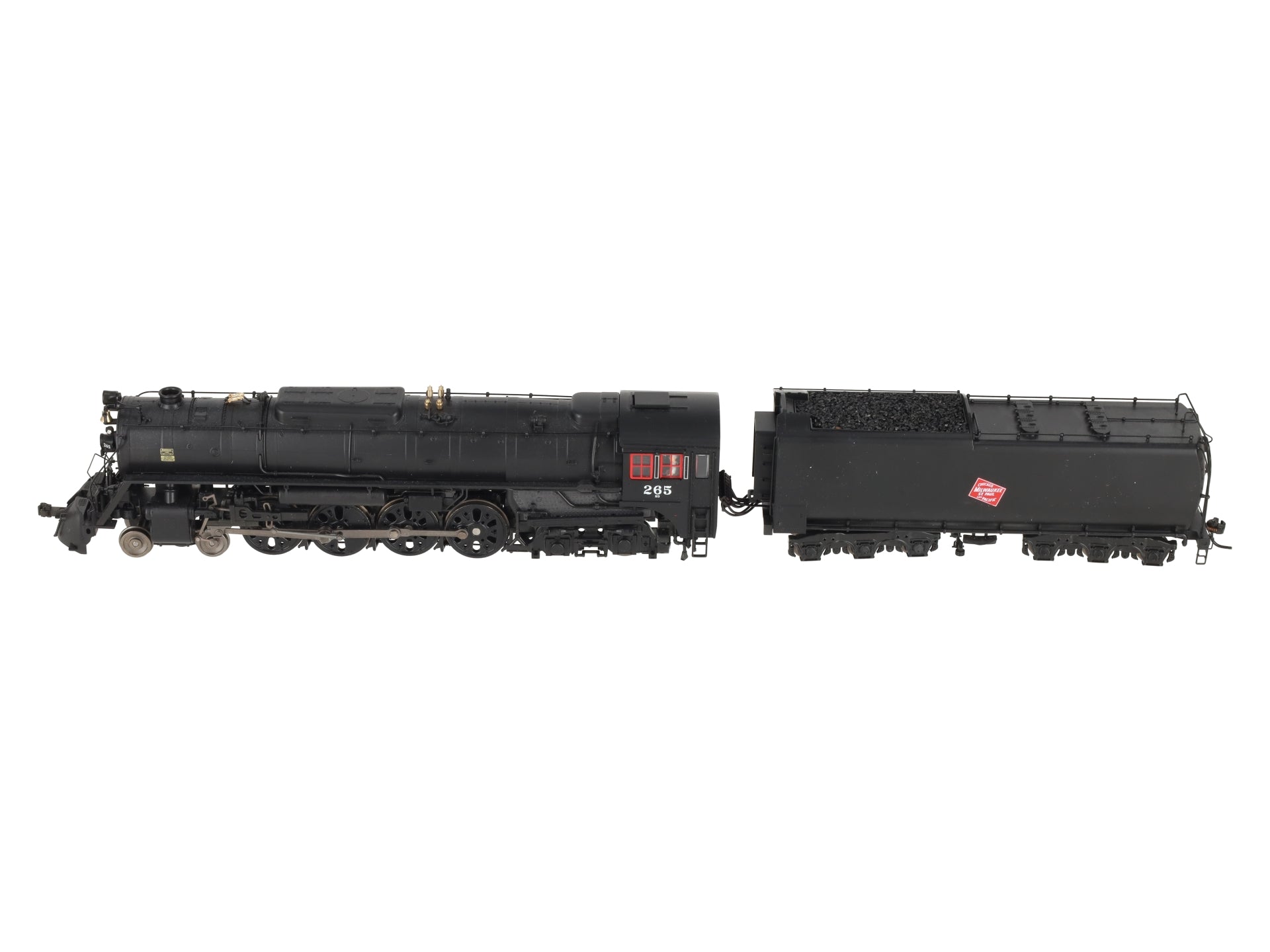 Broadway Limited 2593 HO Milwaukee Road Class S-3 4-8-4 #265 EX/Box