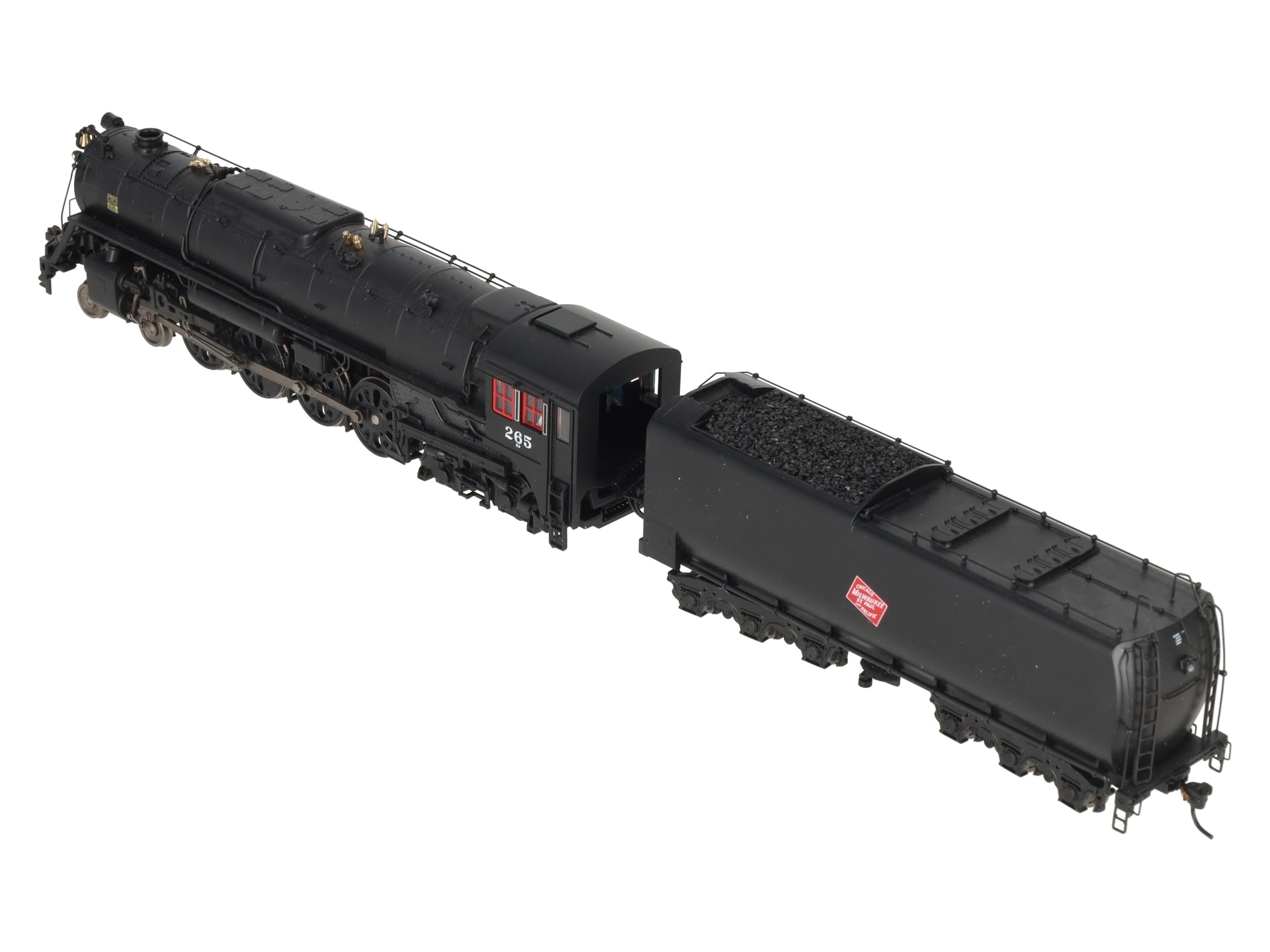Broadway Limited 2593 HO Milwaukee Road Class S-3 4-8-4 #265 EX/Box